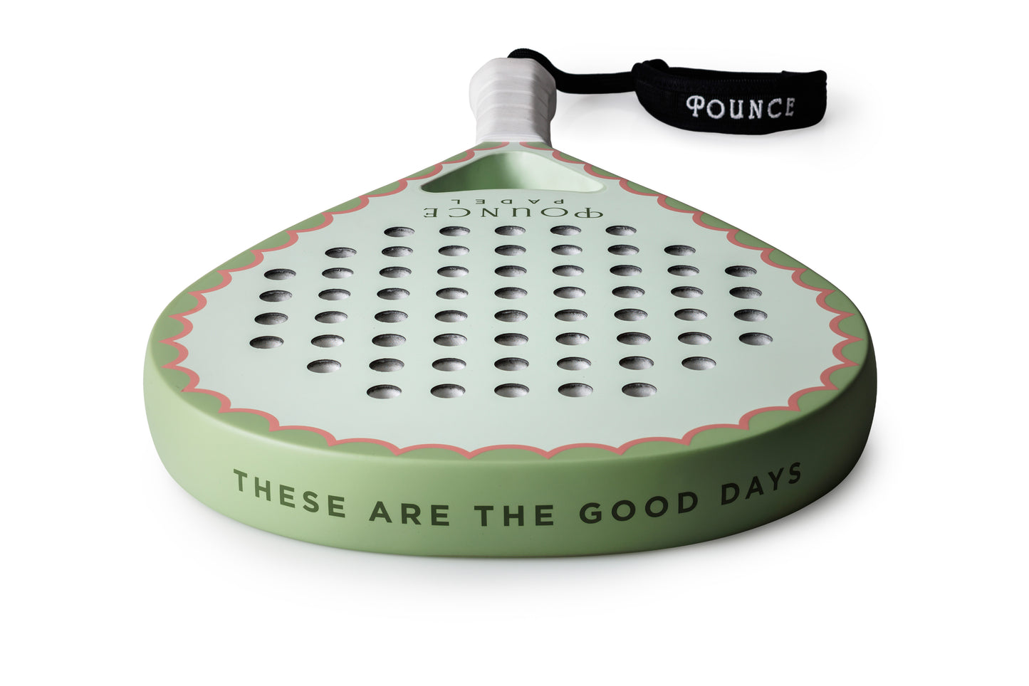 Green Teardrop Padel Racket