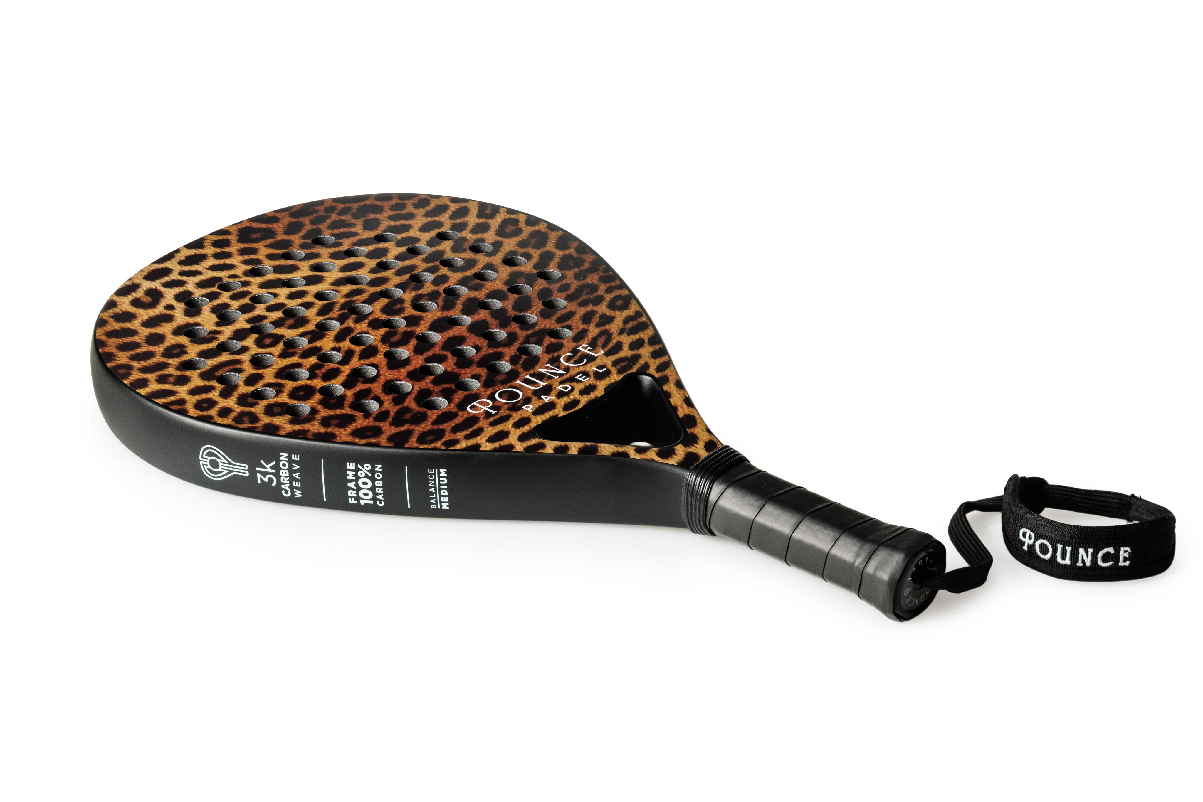 Women's Leopard Print Teardrop Padel Racket – Pounce Padel