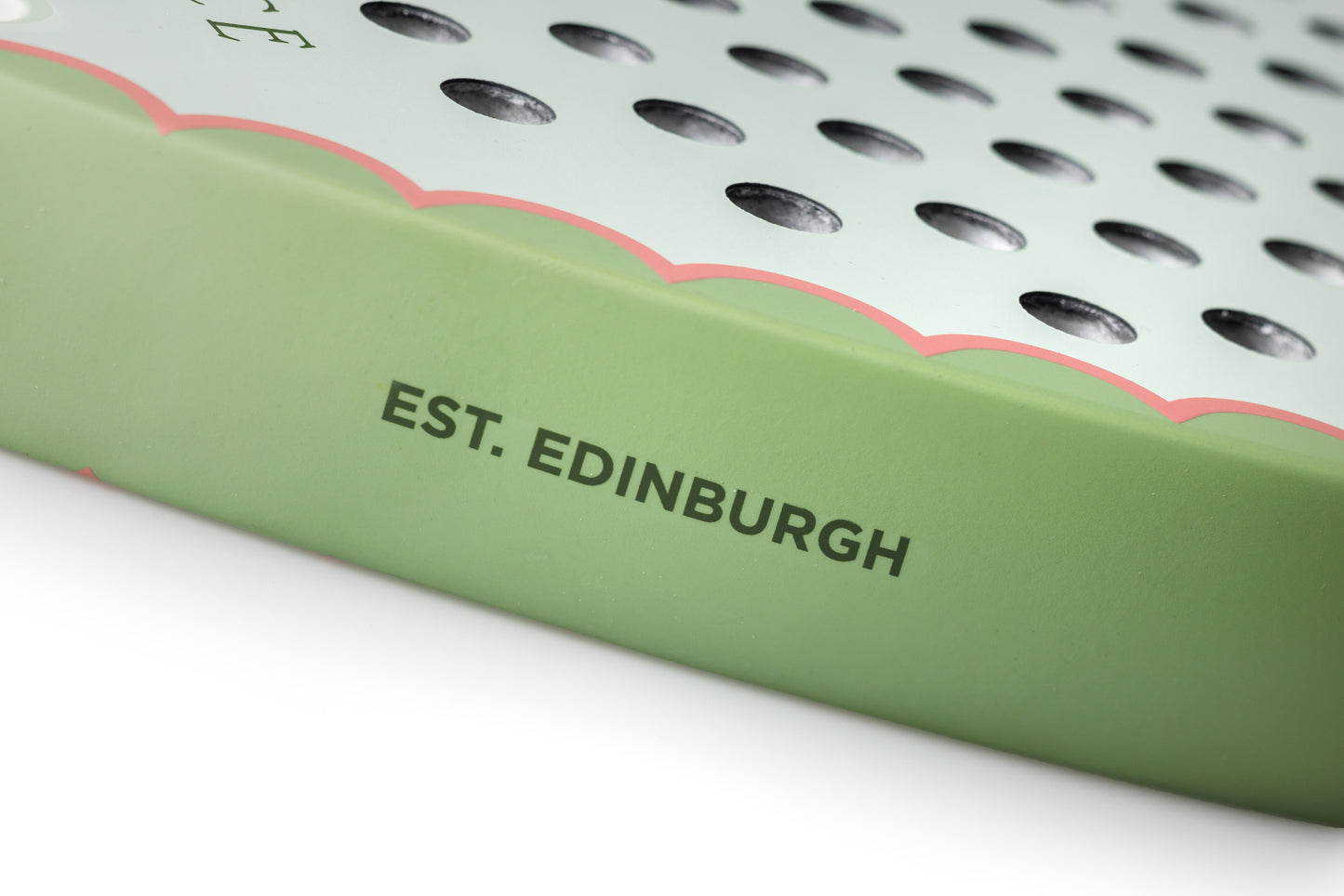 Green Teardrop Padel Racket