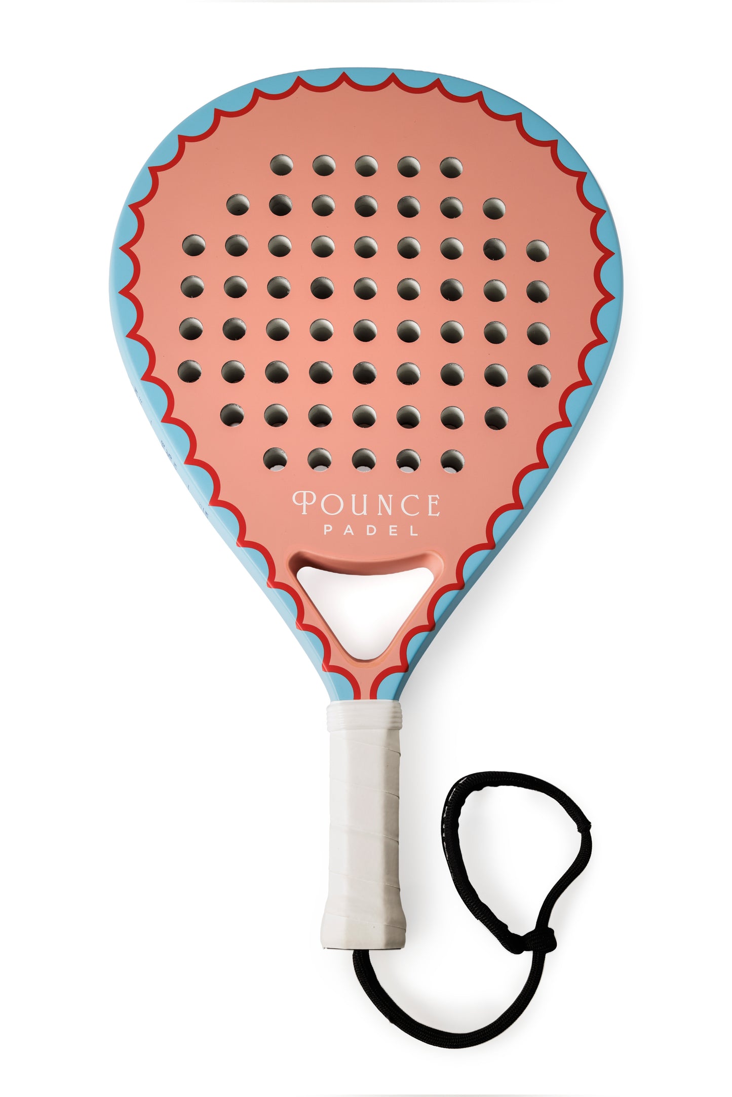 Pink Teardrop Padel Racket